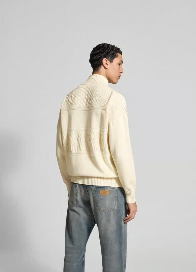 Kenzo Relaxed fit gebreid jack met wol - Foto 3