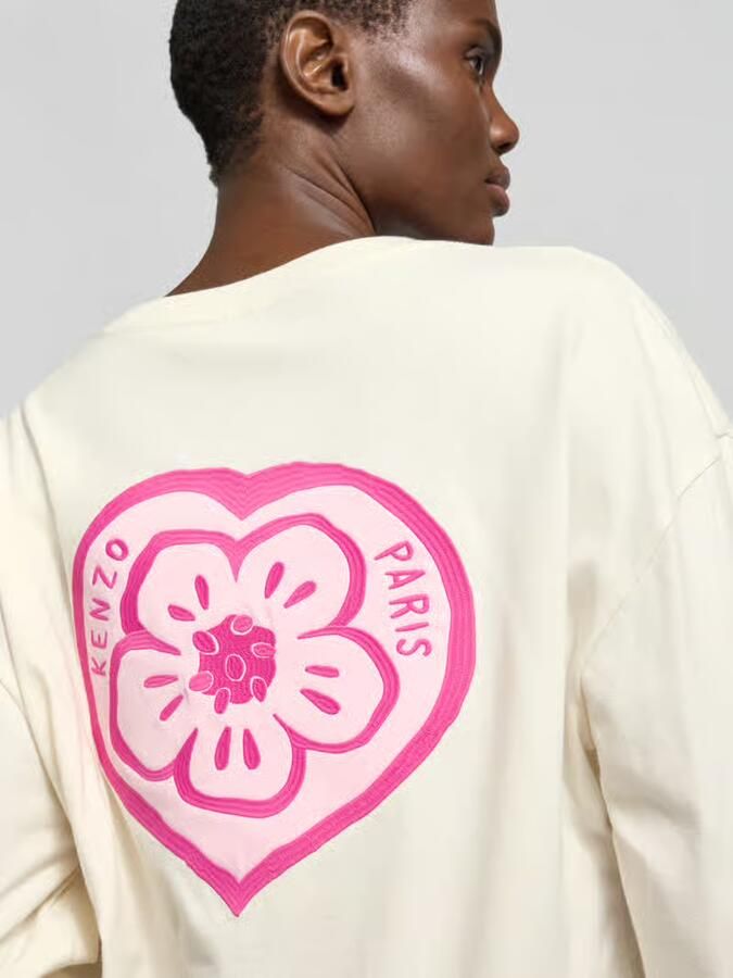 Kenzo Relaxed fit shirt met lange mouwen van katoen