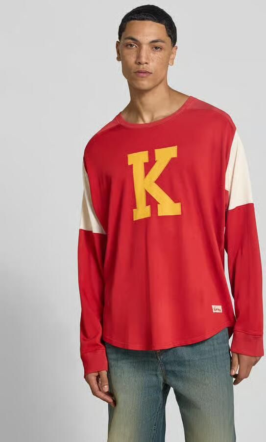 Kenzo relaxed fit shirt met lange mouwen van viscosemix - Foto 3