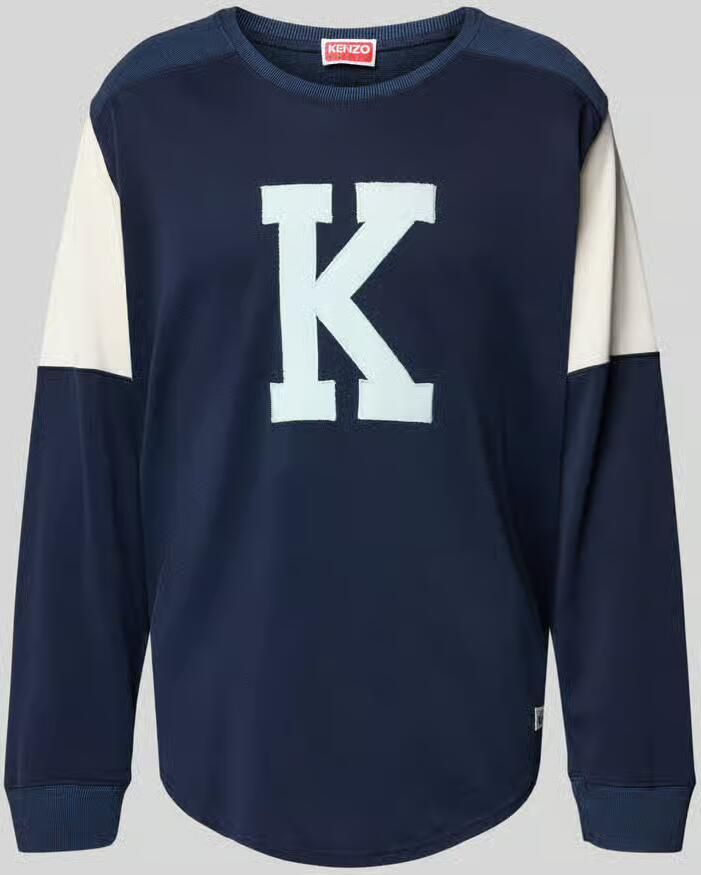 Kenzo relaxed fit shirt met lange mouwen van viscosemix