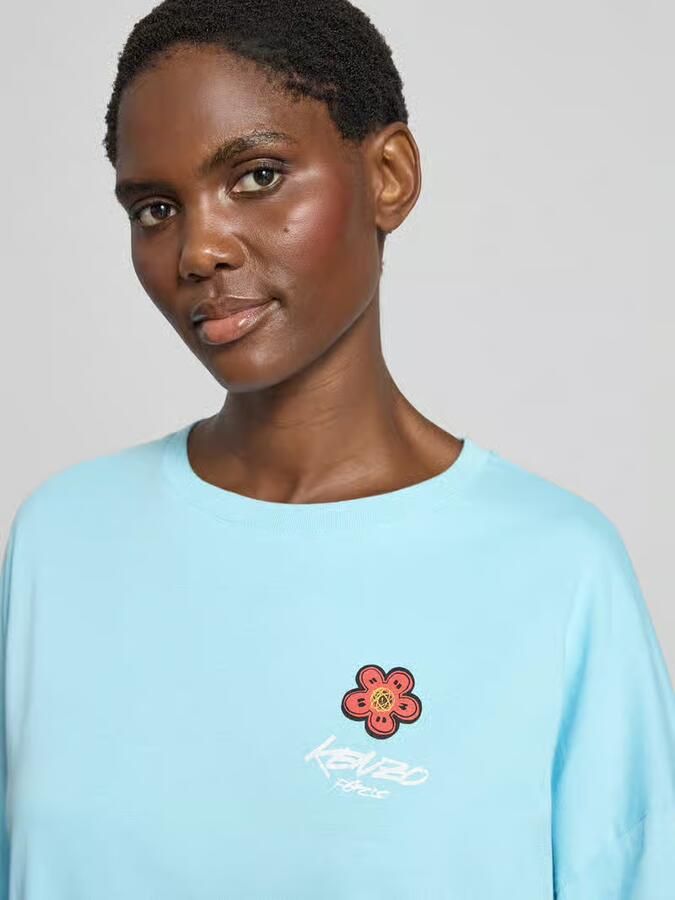 Kenzo Shirt met lange mouwen en labelprint