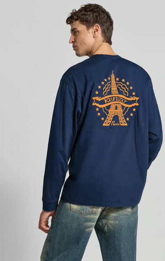 Kenzo Shirt met lange mouwen met labelstitching - Foto 2