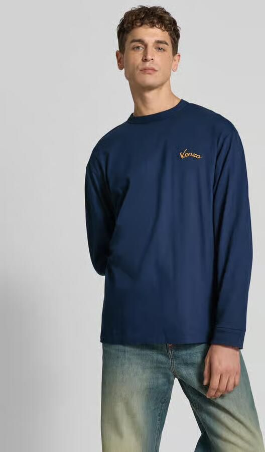 Kenzo Shirt met lange mouwen met labelstitching - Foto 3