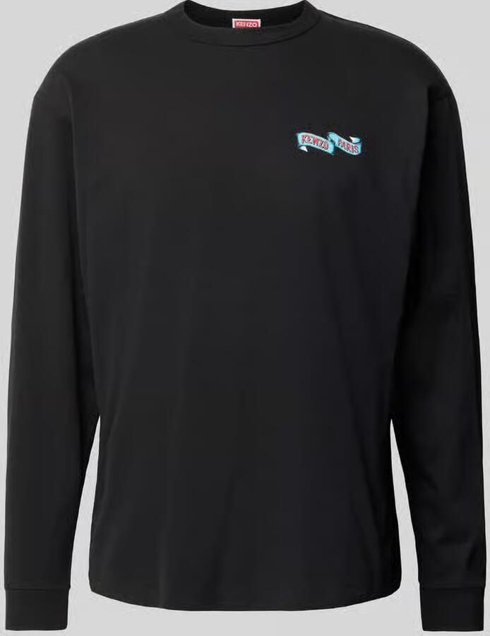 Kenzo Shirt met lange mouwen van puur katoen