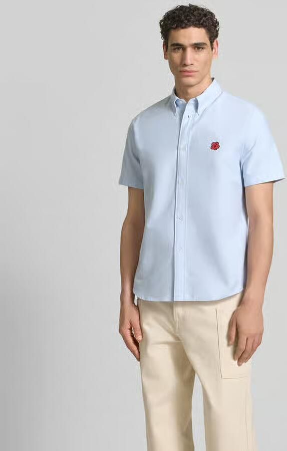 Kenzo Slim Fit vrijetijdsoverhemd met gestikt logo - Foto 2