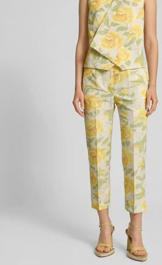 Kenzo Stoffen broek met bandplooien - Foto 3