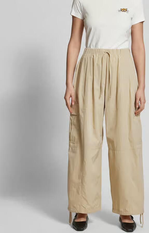 Kenzo Stoffen broek met elastische band - Foto 3