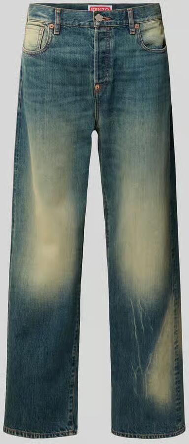 Kenzo straight fit jeans van katoen