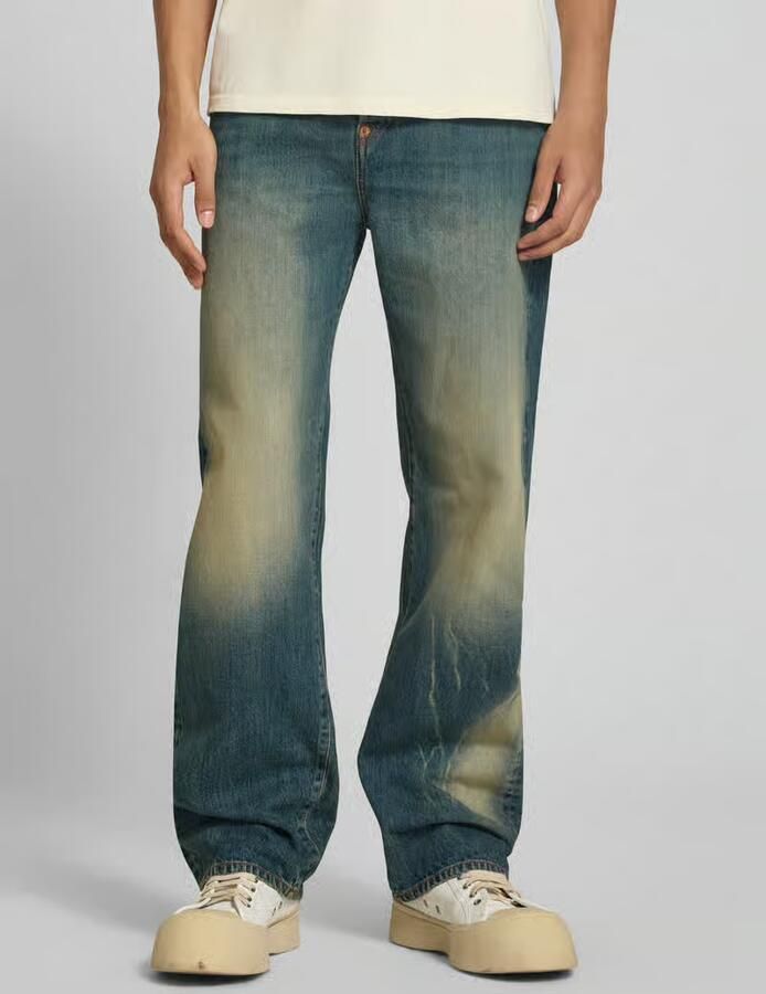 Kenzo straight fit jeans van katoen - Foto 3