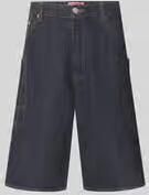 Kenzo straight fit short in denimlook