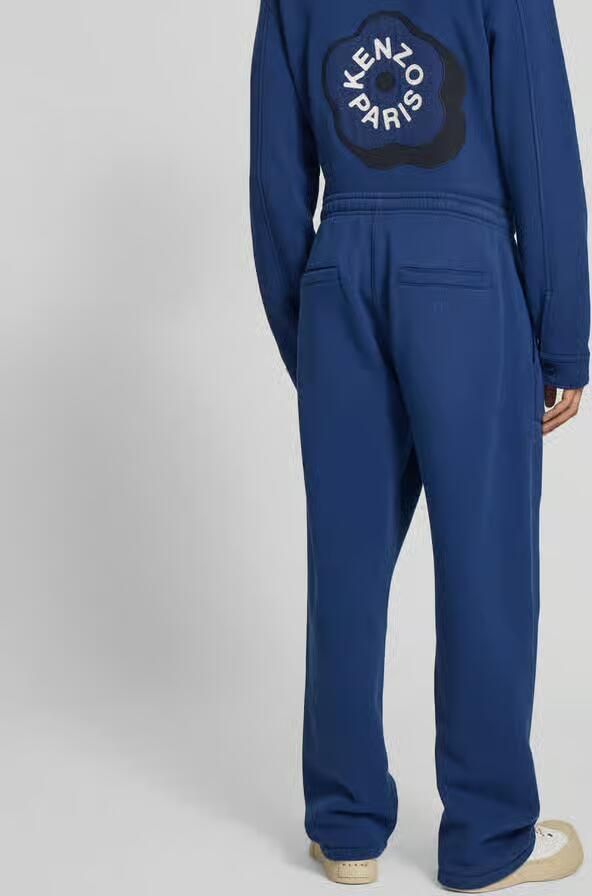 Kenzo straight fit sweatpants met logodetail - Foto 3