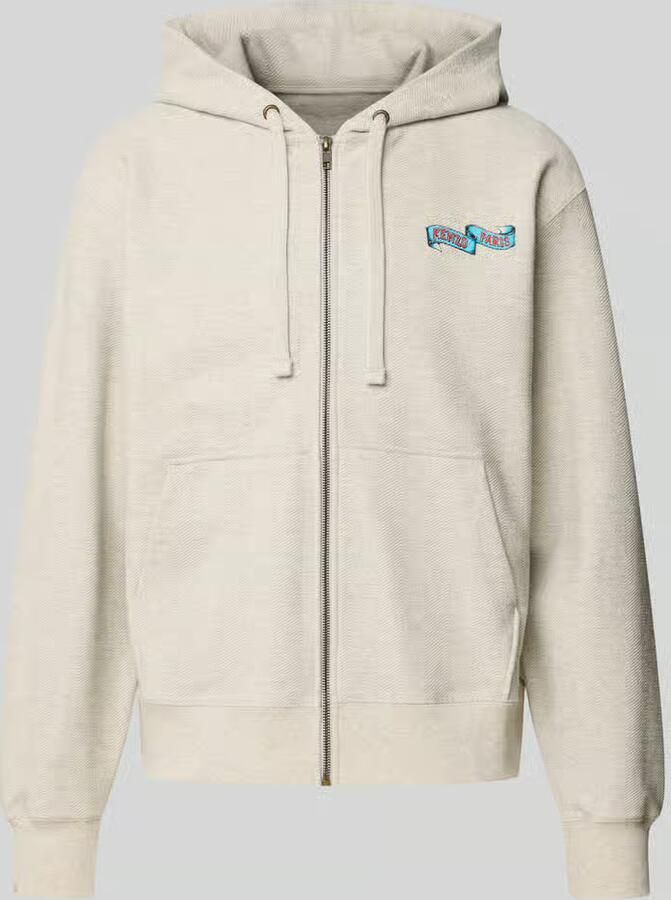 Kenzo Sweatjack met labelprint