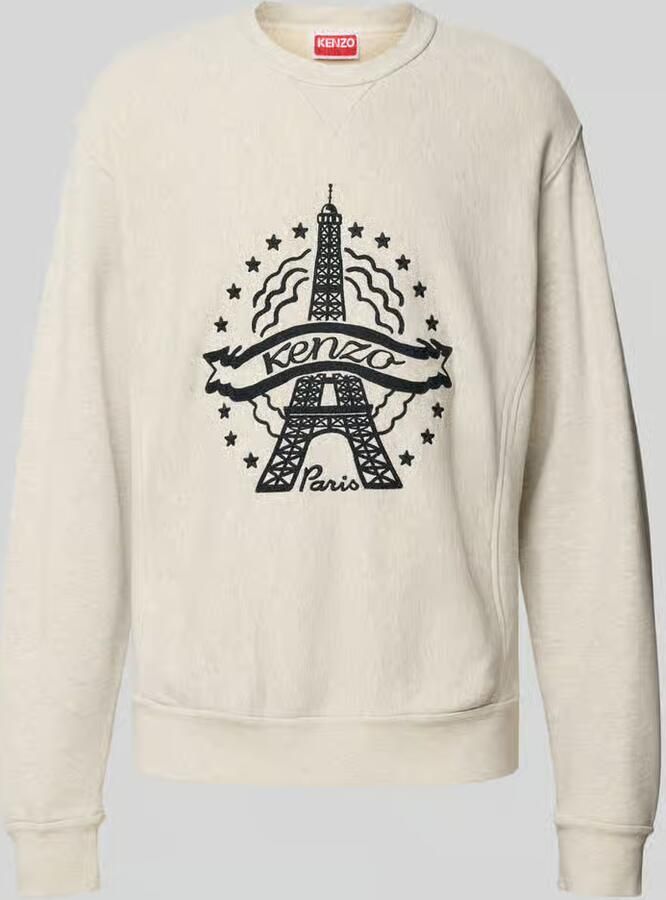 Kenzo Sweatshirt met Eiffeltoren-print