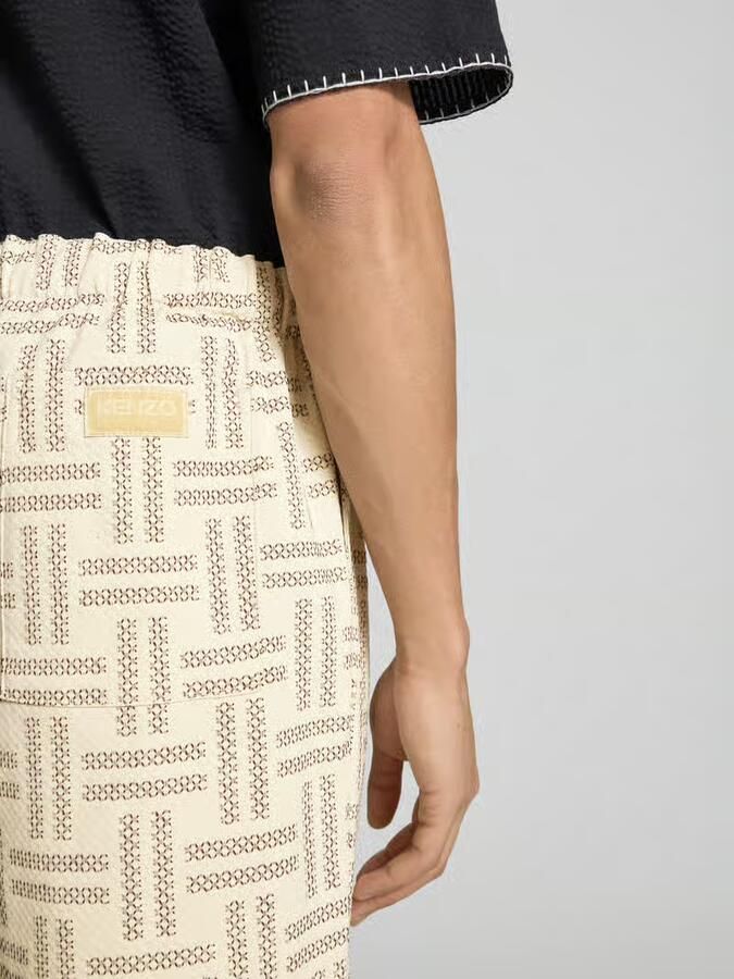Kenzo Sweatshorts met elastische band