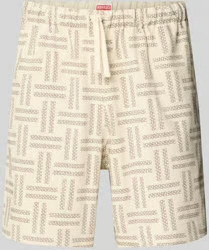 Kenzo Sweatshorts met elastische band - Foto 2