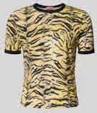 Kenzo T-shirt met all-over dierenprint