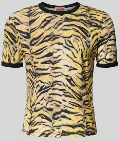 Kenzo T-shirt met all-over dierenprint - Foto 2