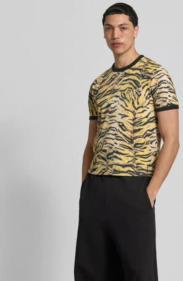 Kenzo T-shirt met all-over dierenprint - Foto 3