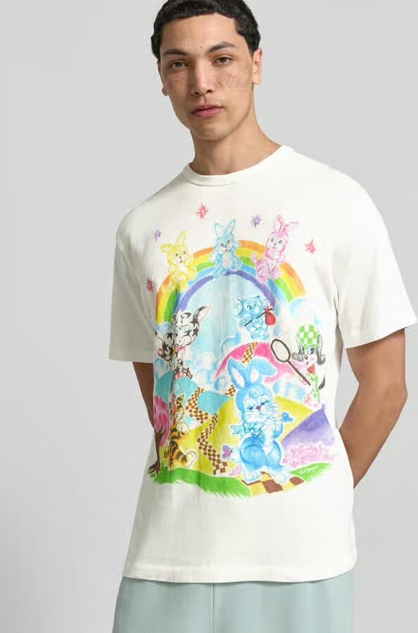 Kenzo T-shirt met all-over motiefprint