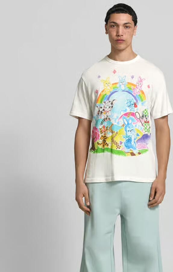 Kenzo T-shirt met all-over motiefprint - Foto 3