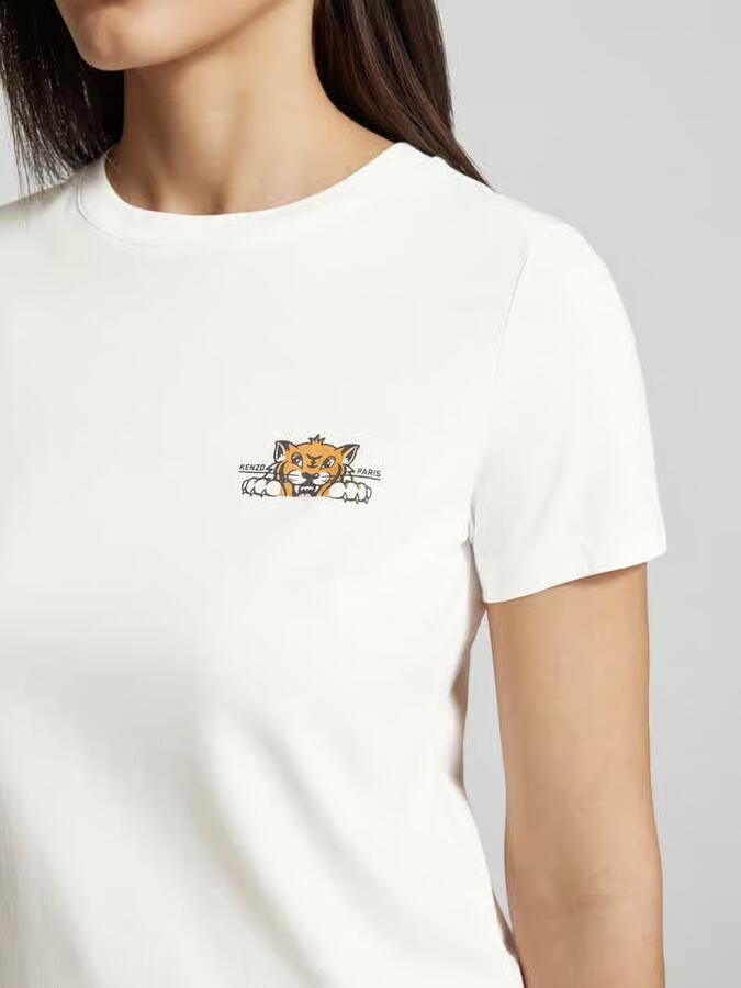 Kenzo T-shirt met labelprint