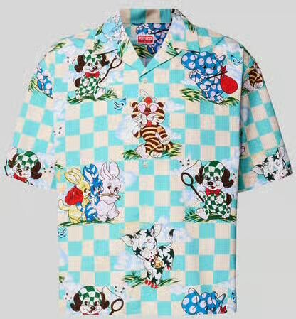 Kenzo Vrijetijdsoverhemd met all-over motiefprint - Foto 2