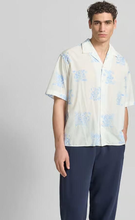 Kenzo Vrijetijdsoverhemd met all-over motiefstitching - Foto 3