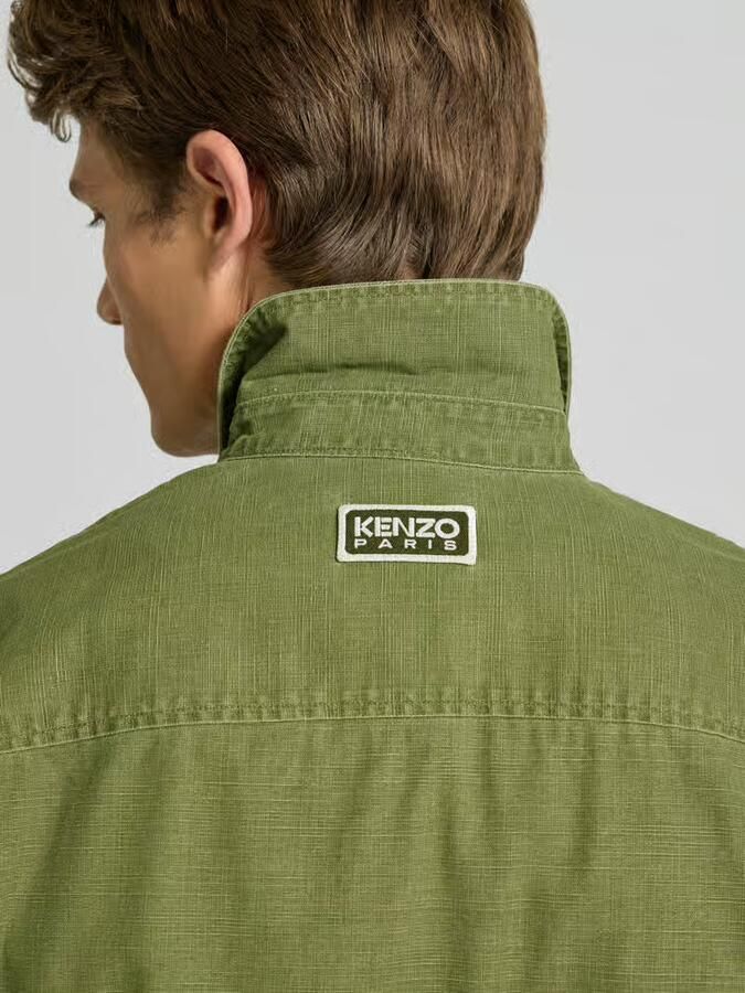 Kenzo Vrijetijdsoverhemd met blinde knoopsluiting