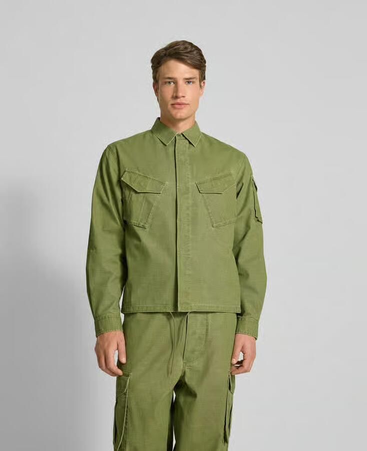 Kenzo Vrijetijdsoverhemd met blinde knoopsluiting - Foto 2
