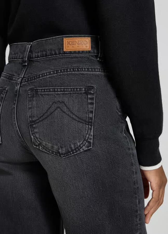 Kenzo Wide fit jeans in 7 8-lengte