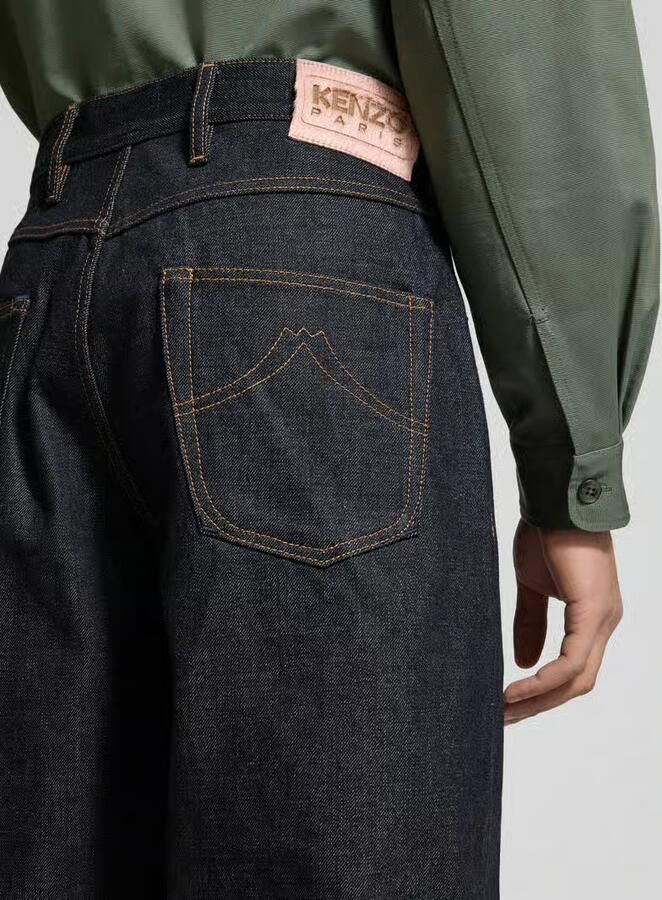 Kenzo Wide fit Jeans van puur katoen