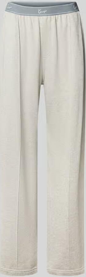 Kenzo wide fit sweatpants met gestikt logo