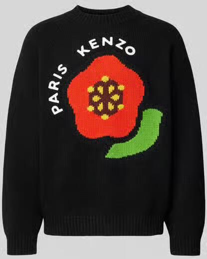 Kenzo Wollen pullover in gebreide look - Foto 2