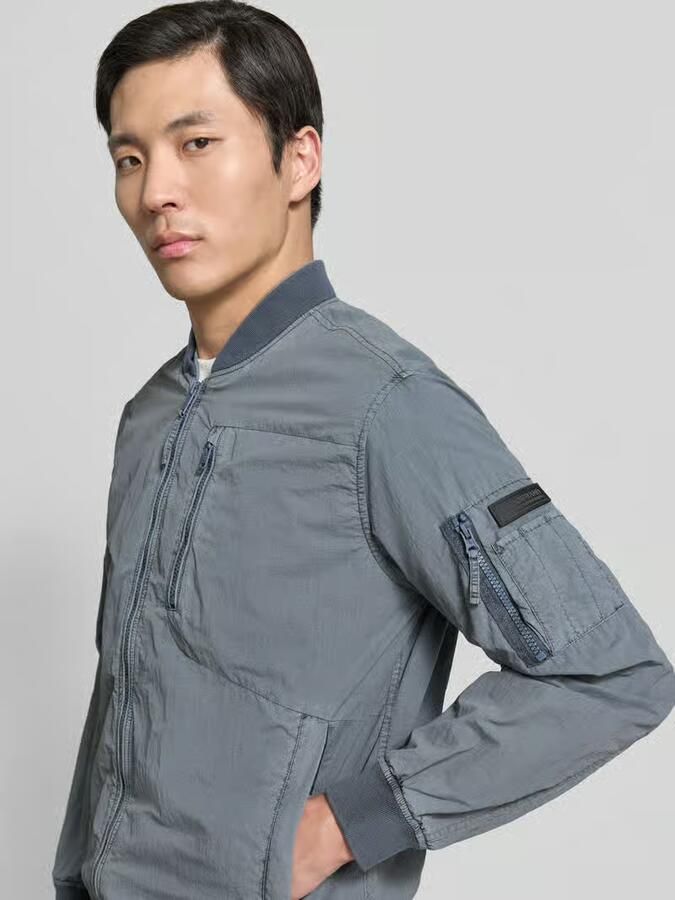 Khujo Blouson met labelpatches model 'IBE'