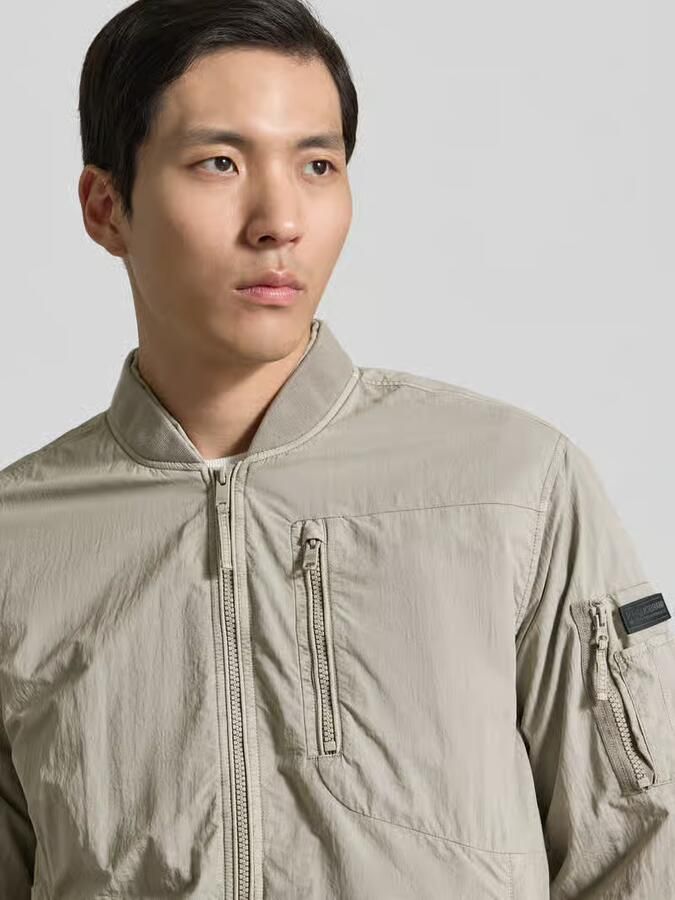 Khujo Blouson met labelpatches model 'IBE'