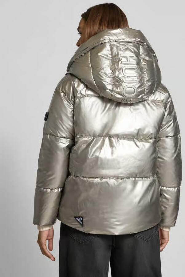 Khujo Gewatteerd jack met steekzakken model 'DEVINA2 SHINY'