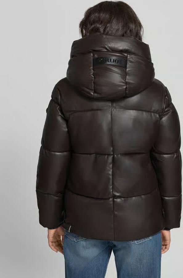 Khujo Gewatteerd jack in lederlook model 'AURORA2' - Foto 2