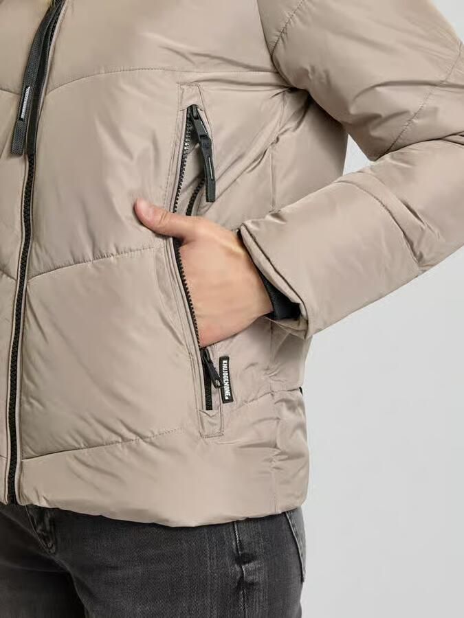 Khujo Gewatteerd jack met capuchon model 'ALESS'