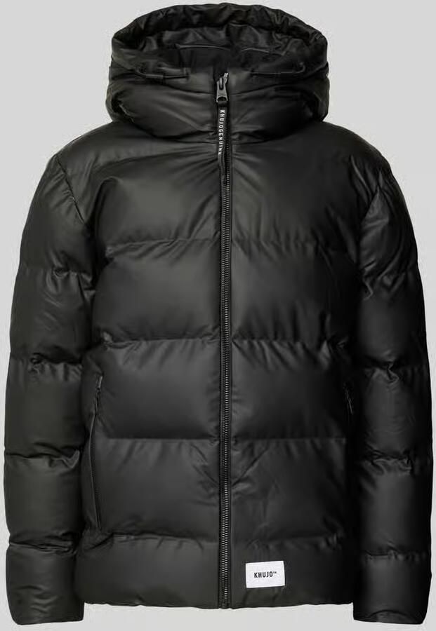 Khujo Gewatteerd jack met labelpatch model 'Dover - Foto 2