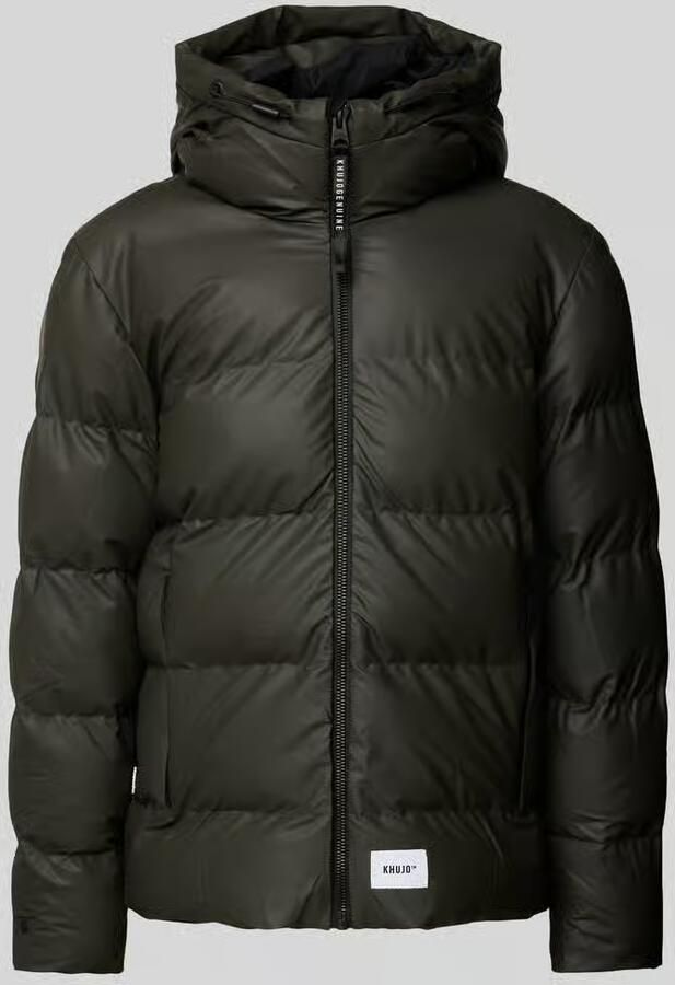 Khujo Gewatteerd jack met labelpatch model 'Dover - Foto 2