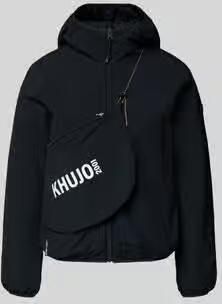 Khujo Jack met capuchon en labeldetail model 'SHELLY2'