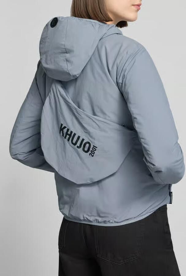 Khujo Jack met capuchon en labeldetail model 'SHELLY2'