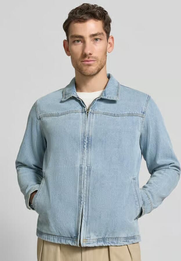 Khujo jeansjack met ritssluiting model 'REILLY'