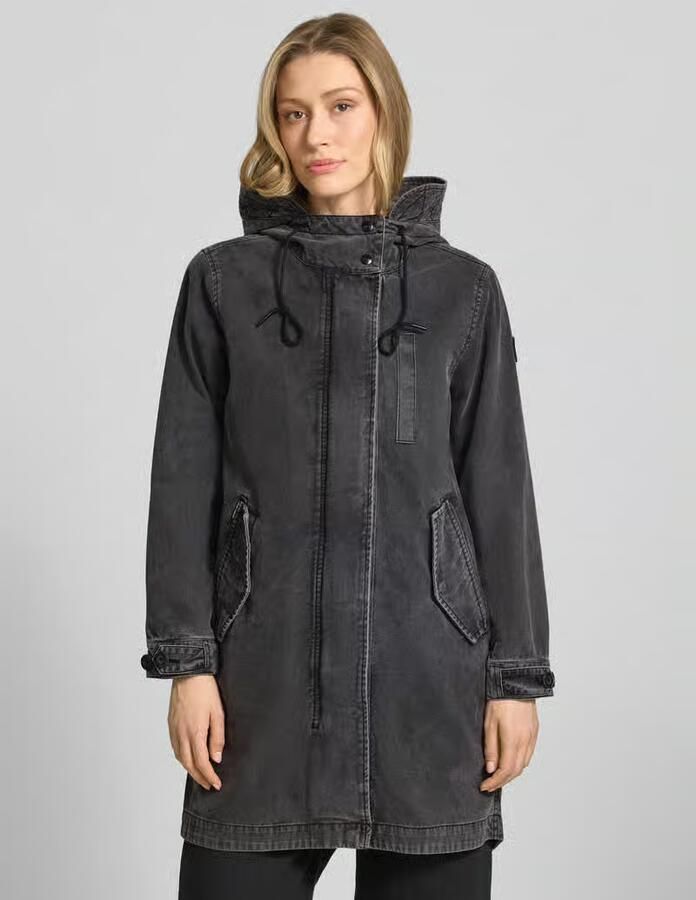 Khujo Parka met capuchon en klepzakken model 'FREYA' - Foto 2