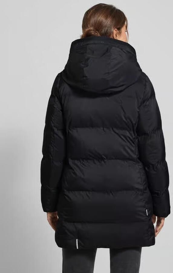 Khujo Gewatteerd jack met labelpatch model 'Tanare