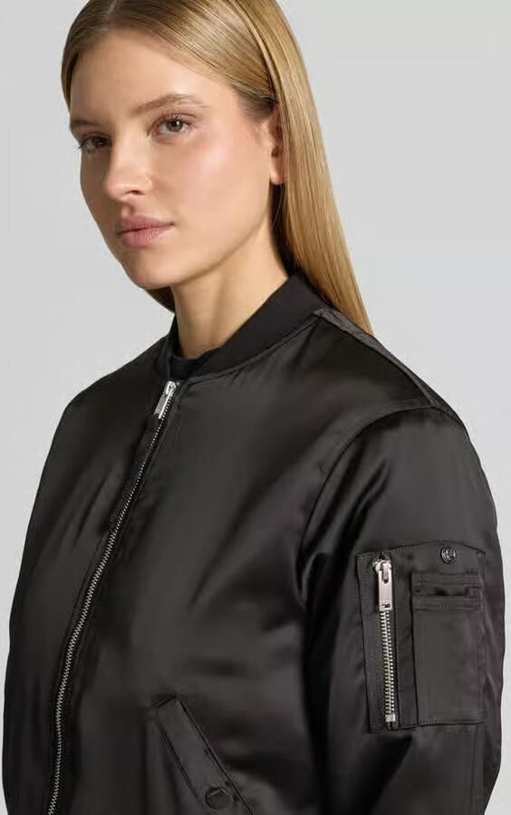 Khujo regular fit bomberjack met opstaande kraag model 'Beth'