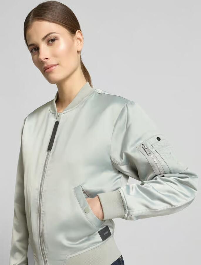 Khujo regular fit bomberjack met opstaande kraag model 'Beth'