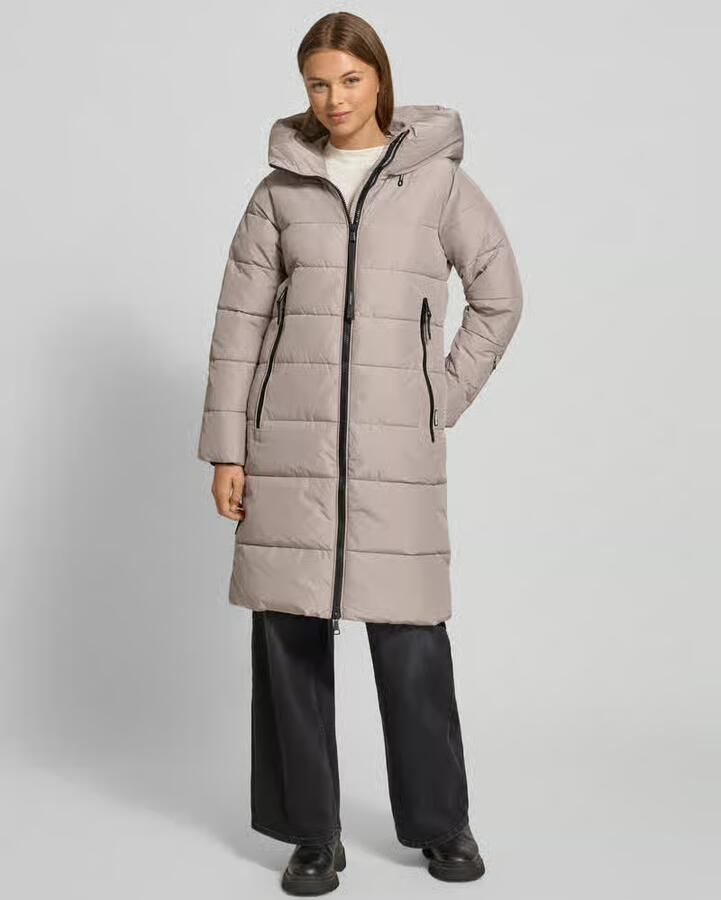 Khujo Regular fit buffer jacket met gevoerde opstaande kraag model 'Jilia' - Foto 2