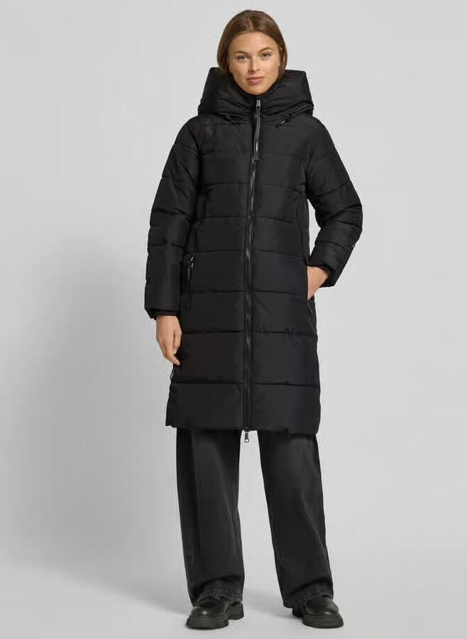Khujo Regular fit buffer jacket met gevoerde opstaande kraag model 'Jilia' - Foto 12