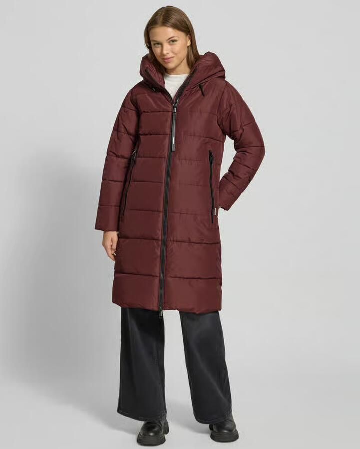 Khujo Regular fit buffer jacket met gevoerde opstaande kraag model 'Jilia' - Foto 5